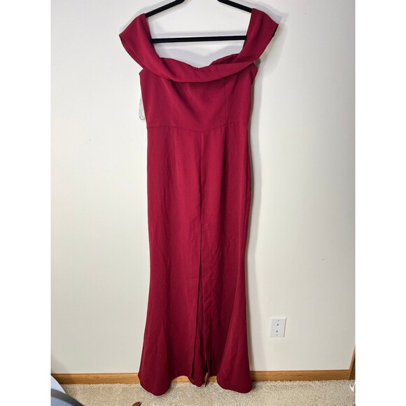 Lovers and Friends Danica Off the shoulder Gown Dress - Picture 2 of 8